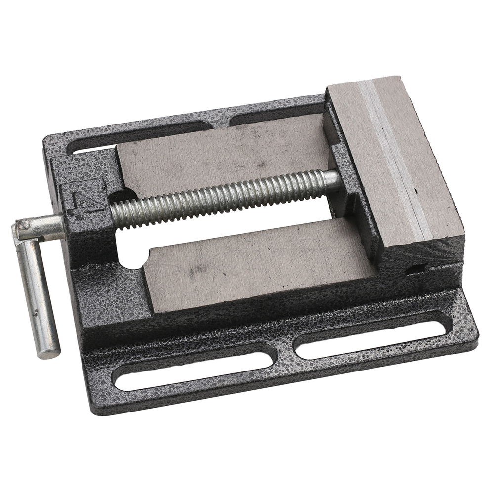 Étau à mors parallèle 100mm ouverture 80mm pour perceuse sur colonne 500.8452 et 500.8453 KS TOOLS - 500.8456