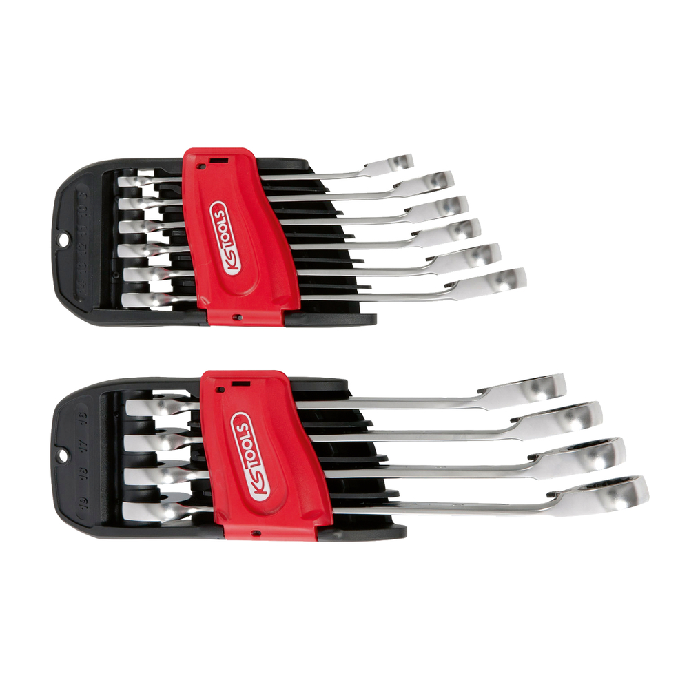 Jeu de clés mixtes à cliquet reversible GEARplus 10 pcs KS TOOLS - 503.4620