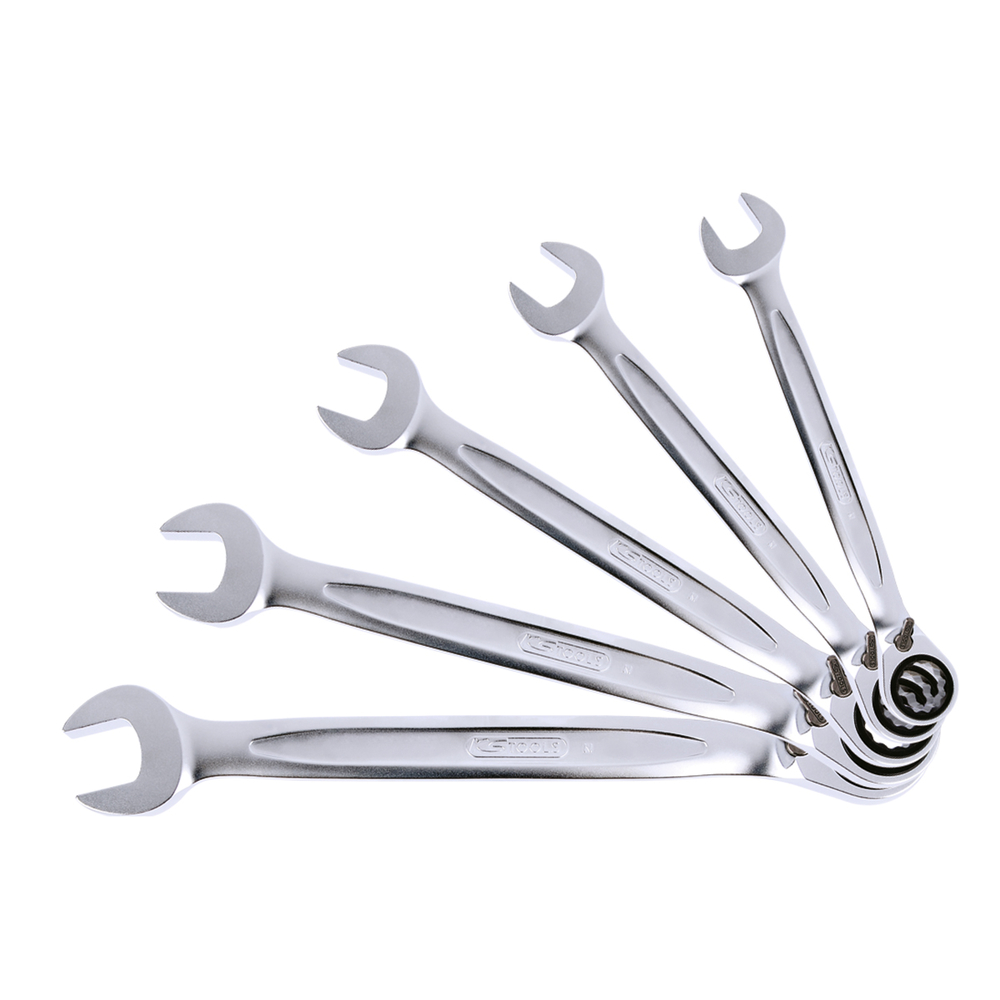 Jeu de clés mixtes à cliquet reversible GEARplus 5 pcs KS TOOLS - 503.4661