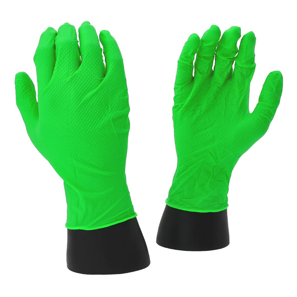 Gants en nitrile competition en boîte de 50 vert - KS TOOLS