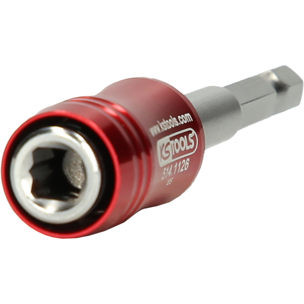Porte-embouts magnétique 2 en 1 à verrouillage 1/4' KS TOOLS - 514.1126