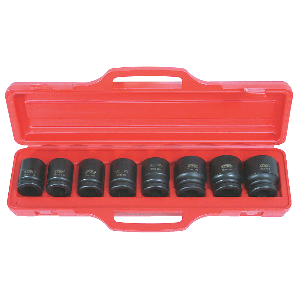 Coffret de douilles à chocs 3/4