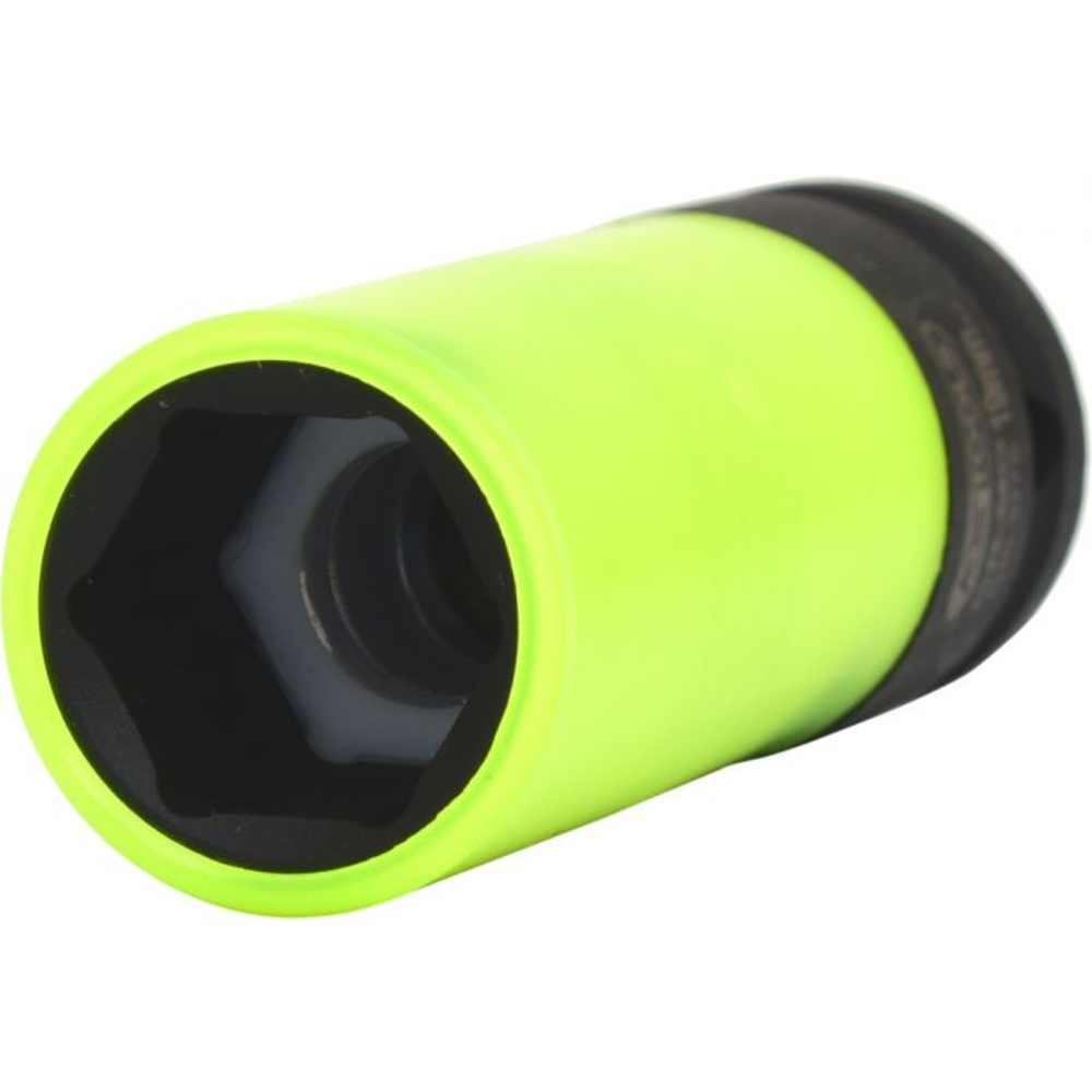 Douille à chocs longue 6 pans pour jantes aluminium - vert - 19 mm KS TOOLS - 515.1075