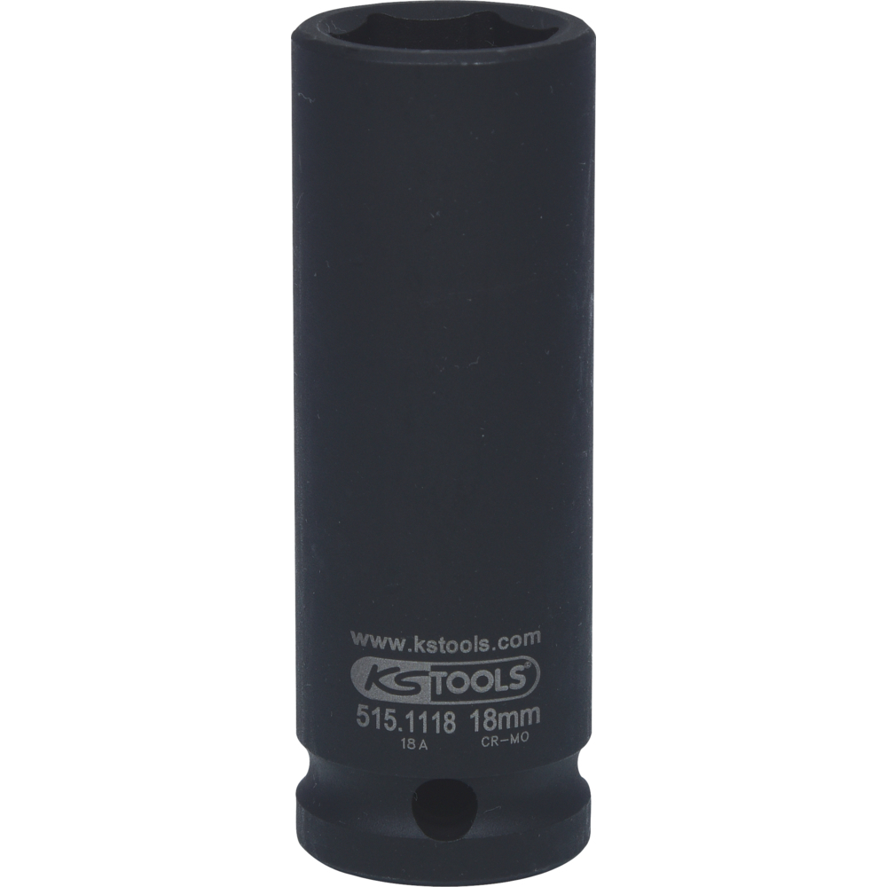 Douille longue à chocs 6 pans 1/2