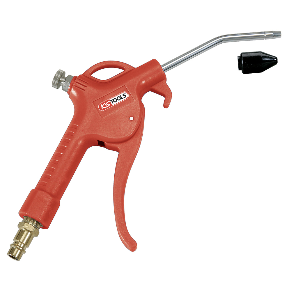 Soufflette avec buse 100 mm régulateur de débit d'air 1/4