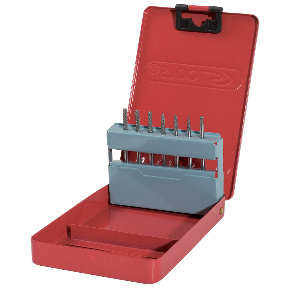Jeu de fraises HM 3mm -  7 pcs KS TOOLS - 515.3207