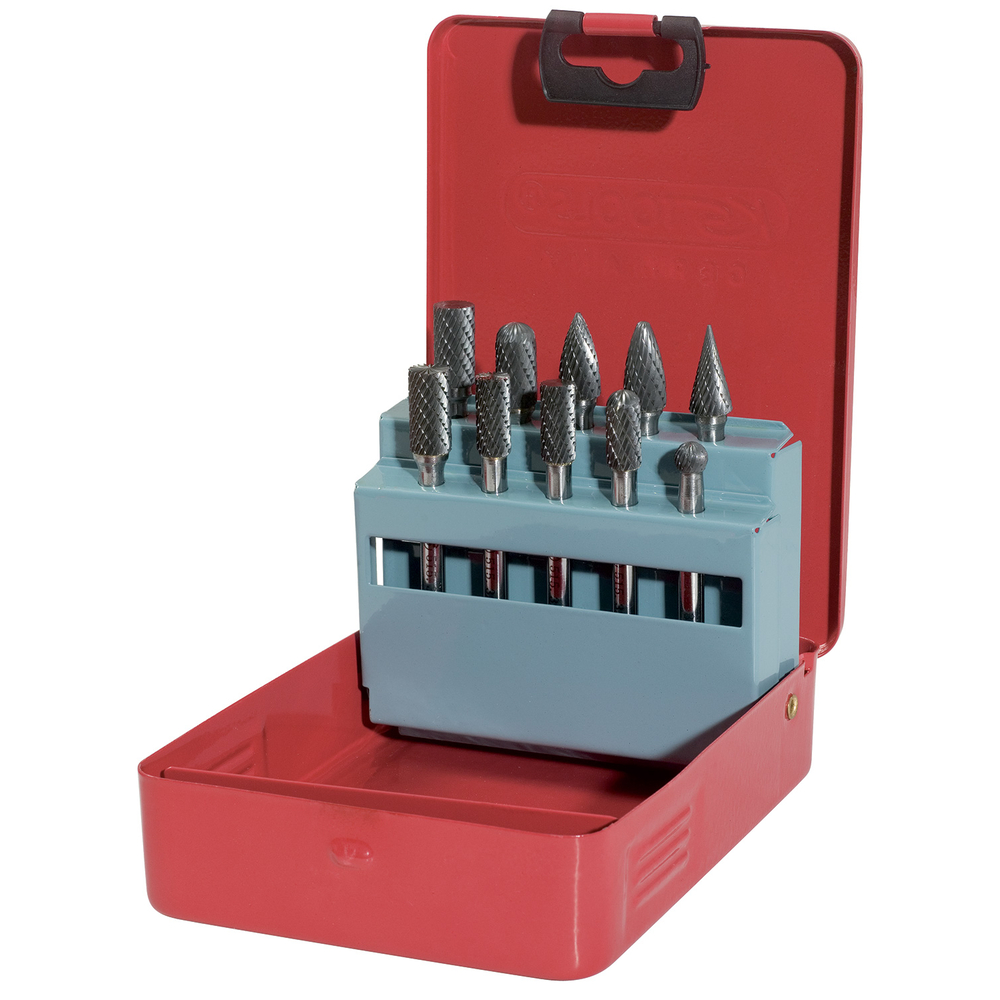 Jeu de fraises HM 8-10mm -  10 pcs KS TOOLS - 515.3210