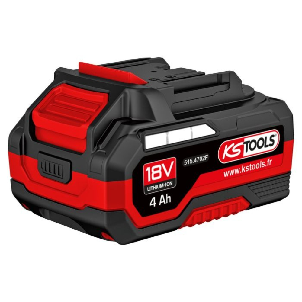 Batterie lithium-ion 18V 4Ah pour outillage électroportatif KS TOOLS - 515.4702F