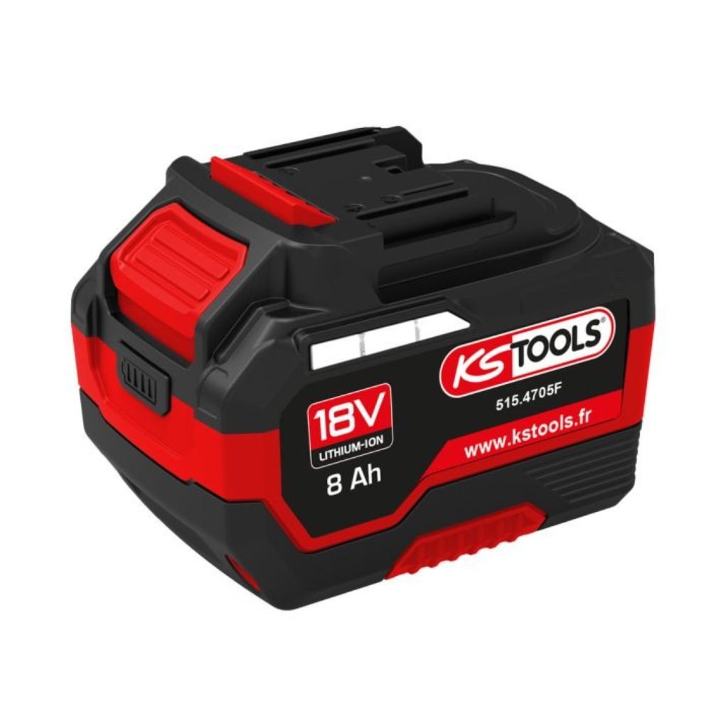 Batterie lithium-ion 18V 8Ah pour outillage électroportatif KS TOOLS - 515.4705F