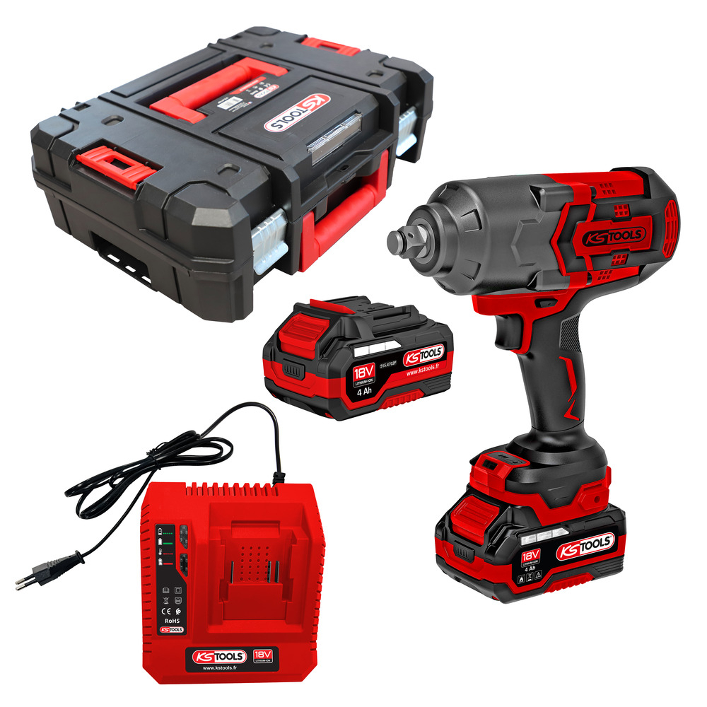 Coffret clé à chocs brushless 1/2