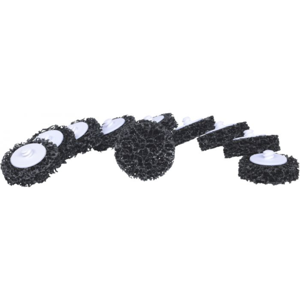 Lot de 10 disques de nettoyage noir 50,0 mm KS TOOLS - 515.5087