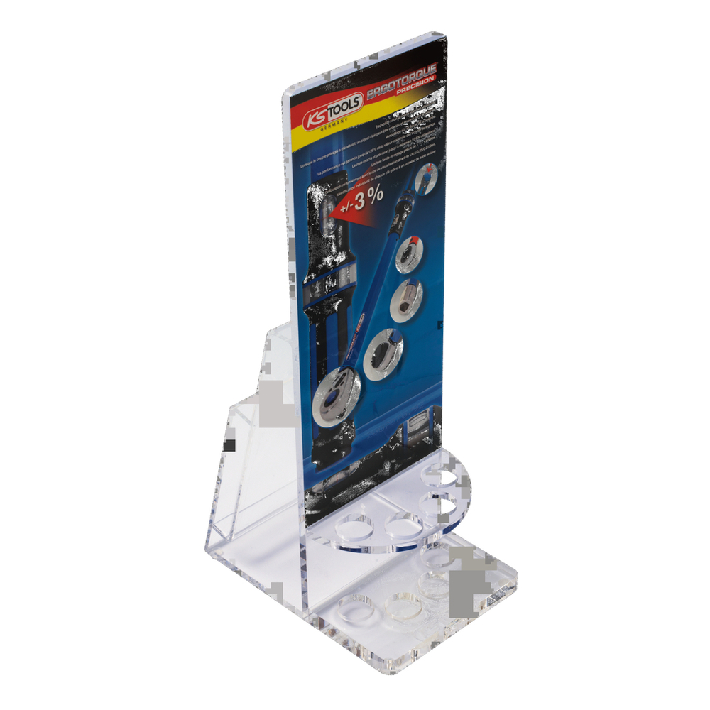 Présentoir vide pour 4 clés dynamomètriques KS TOOLS - 516.1400