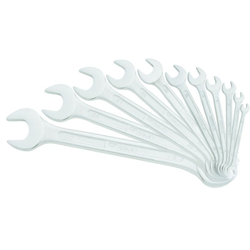 Jeu de 11 clés à fourches métriques - en trousse KS TOOLS - 517.0123