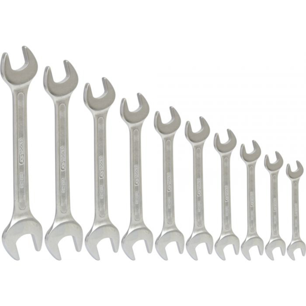 Jeu de 10 clés à fourches métriques - en boîte KS TOOLS - 517.0149