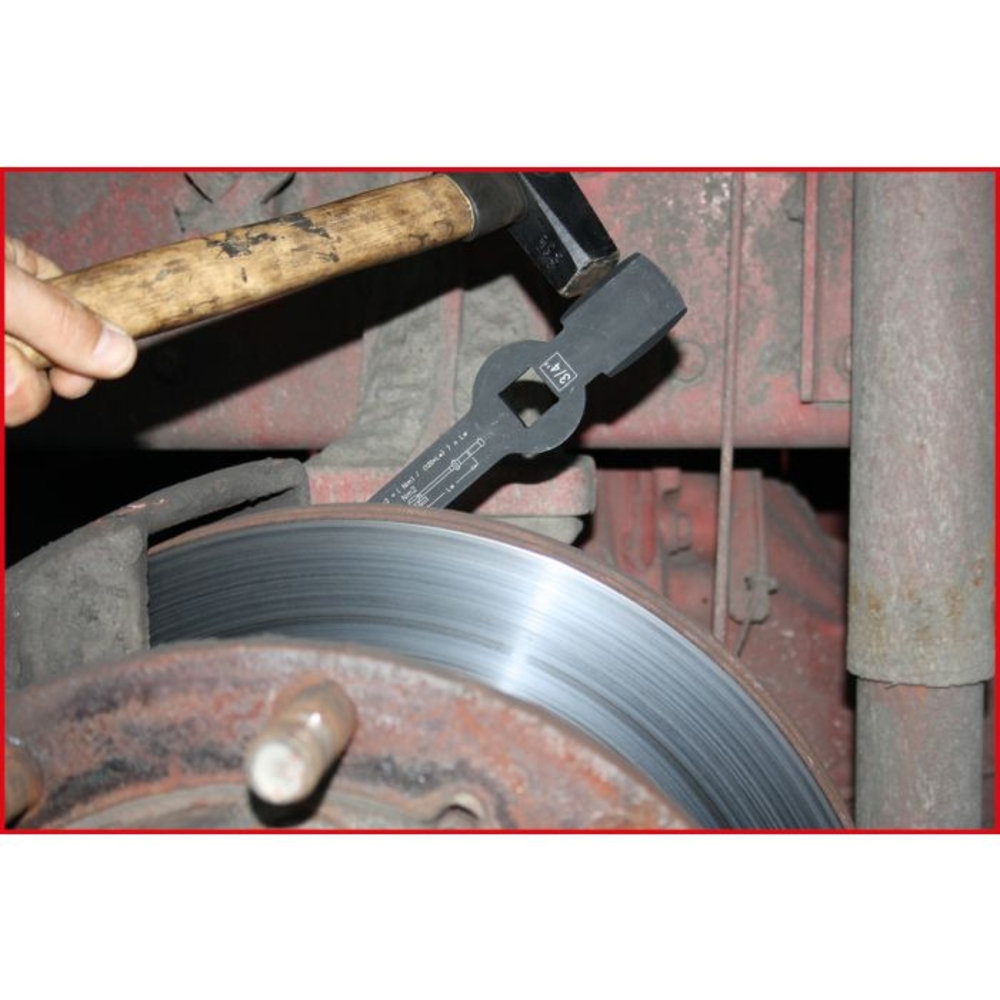 Clé à frapper 6 pans 24mm pour étriers de frein KS TOOLS - 517.0925