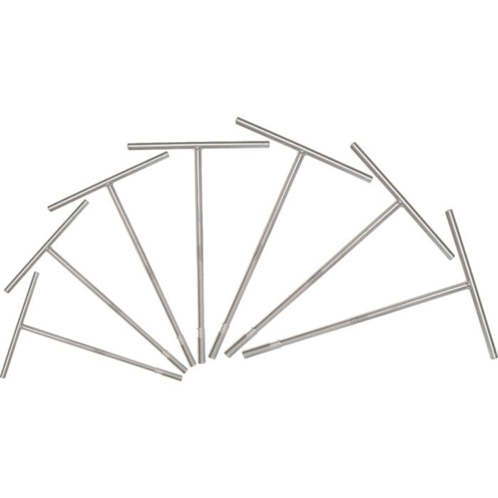 Jeu de 7 clés à douilles à poignée en T KS TOOLS - 517.1180