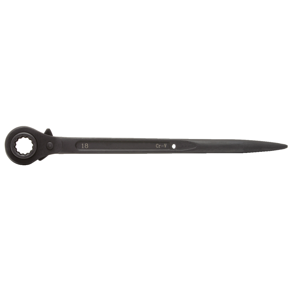Clé à cliquet à douille réversible spéciale montage échafaudage 19x22 mm KS TOOLS - 522.1922