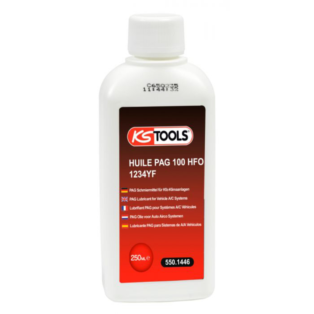 Huile PAG 100 HFO 1234YF 250 ml KS TOOLS - 550.1446