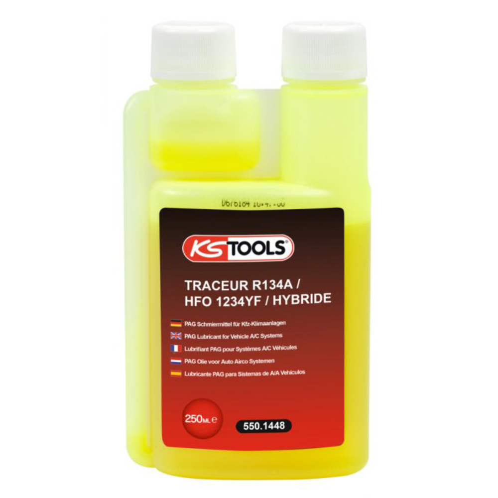 Traceur universel R134A / HFO 1234YF 250 ml KS TOOLS - 550.1448