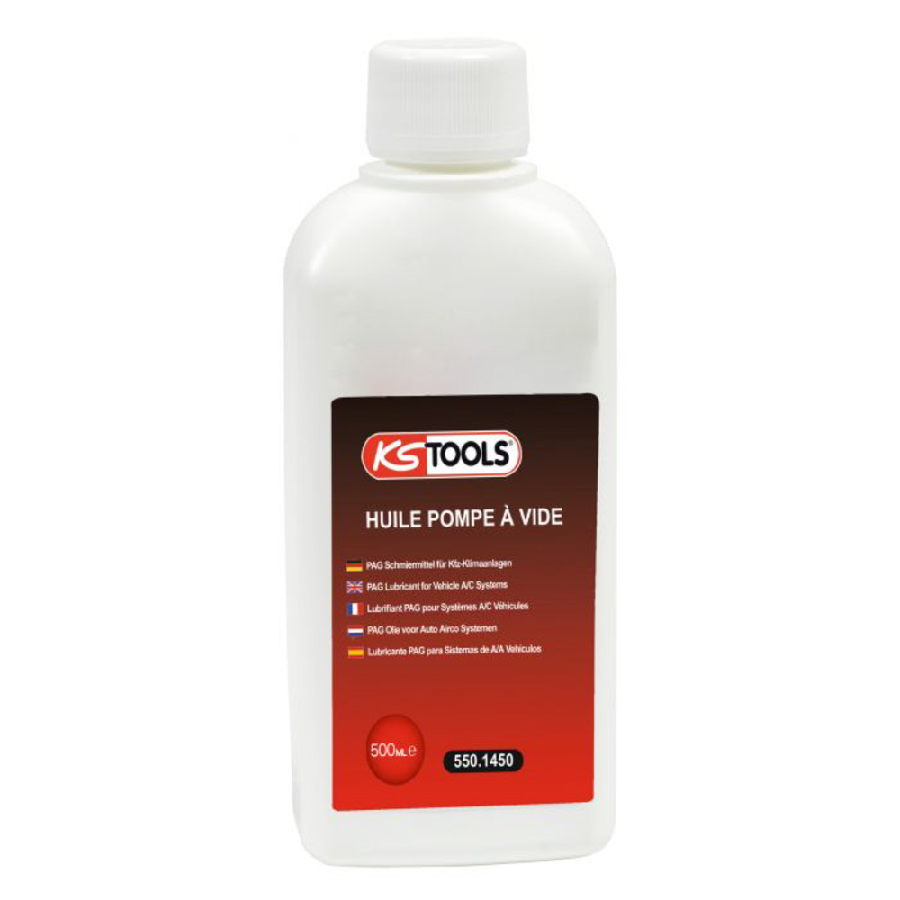 Huile pompe à vide 500 ml KS TOOLS - 550.1450
