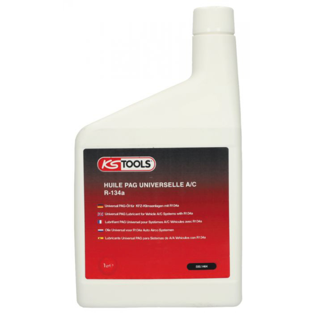 Huile PAG R134A universelle 1L KS TOOLS - 550.1464