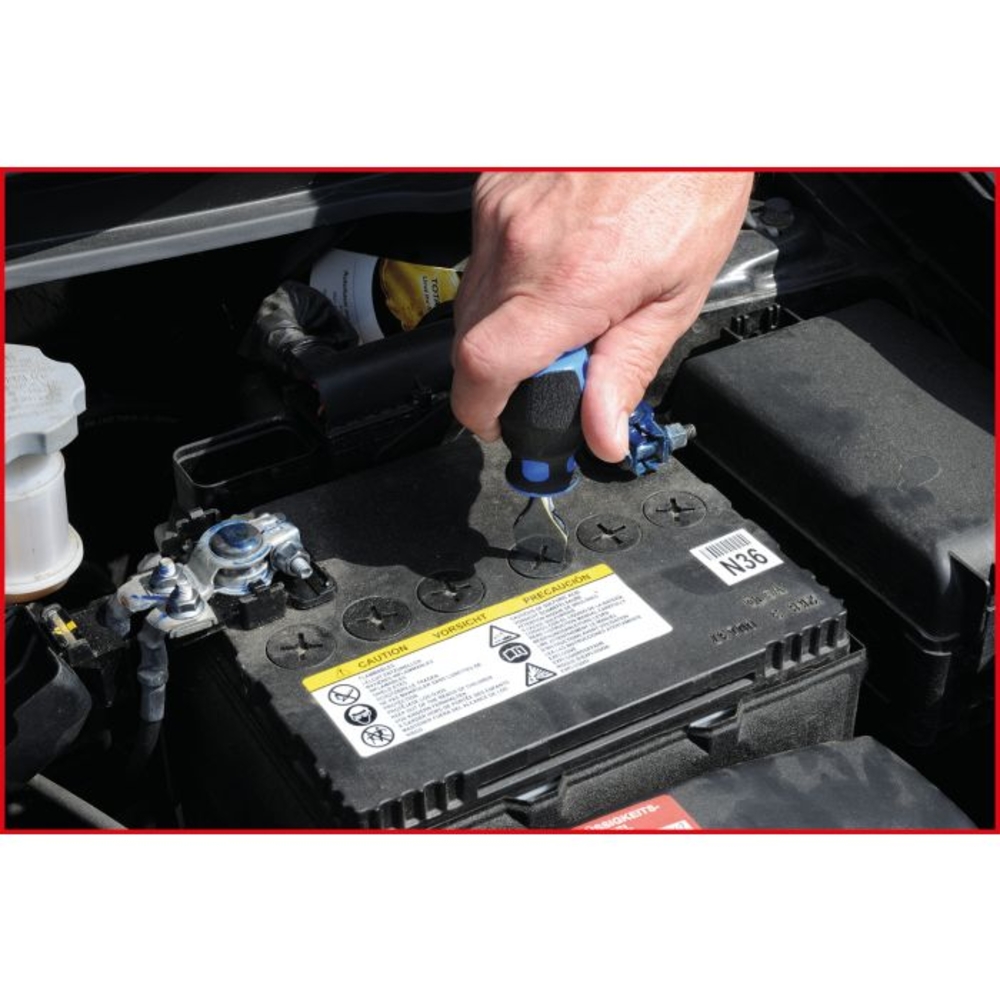 Tournevis pour bouchons de batterie 95mm KS TOOLS - 550.1681