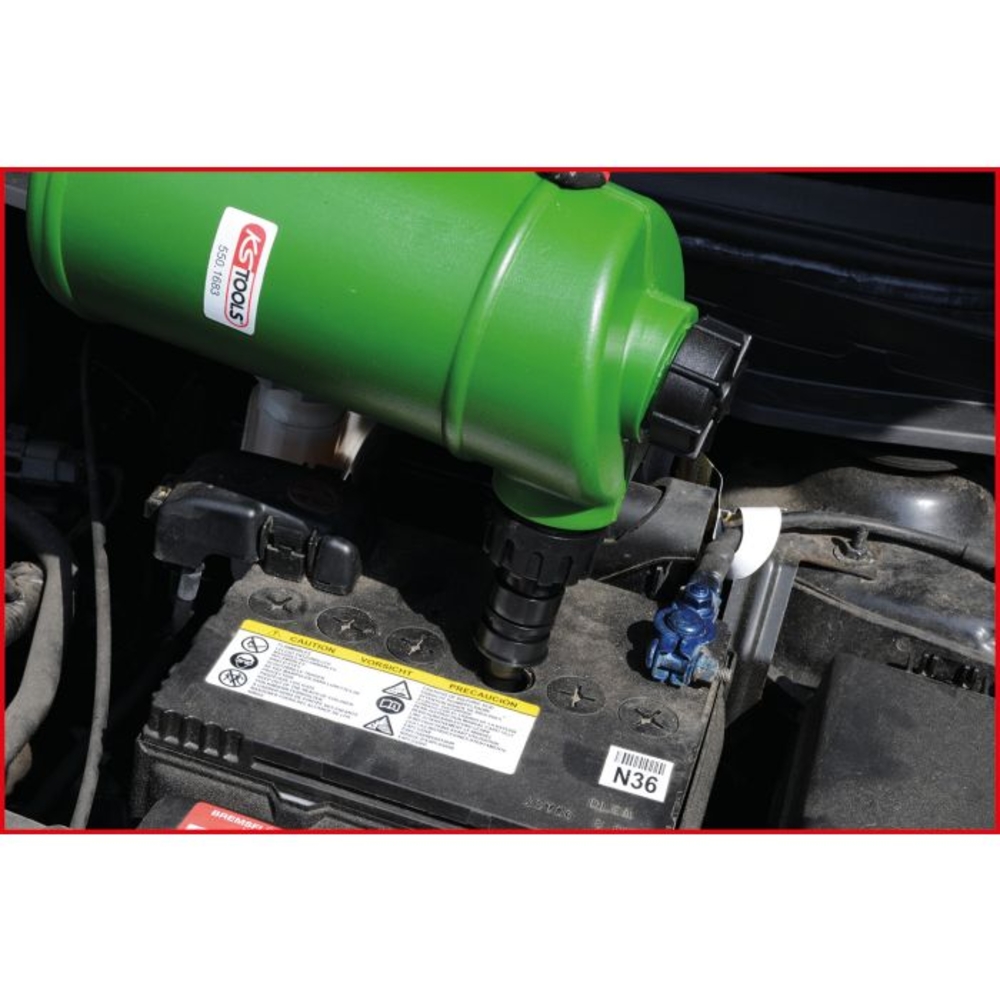 Bouteille de remplissage automatique pour batterie, 2 L KSTOOLS - 5501683