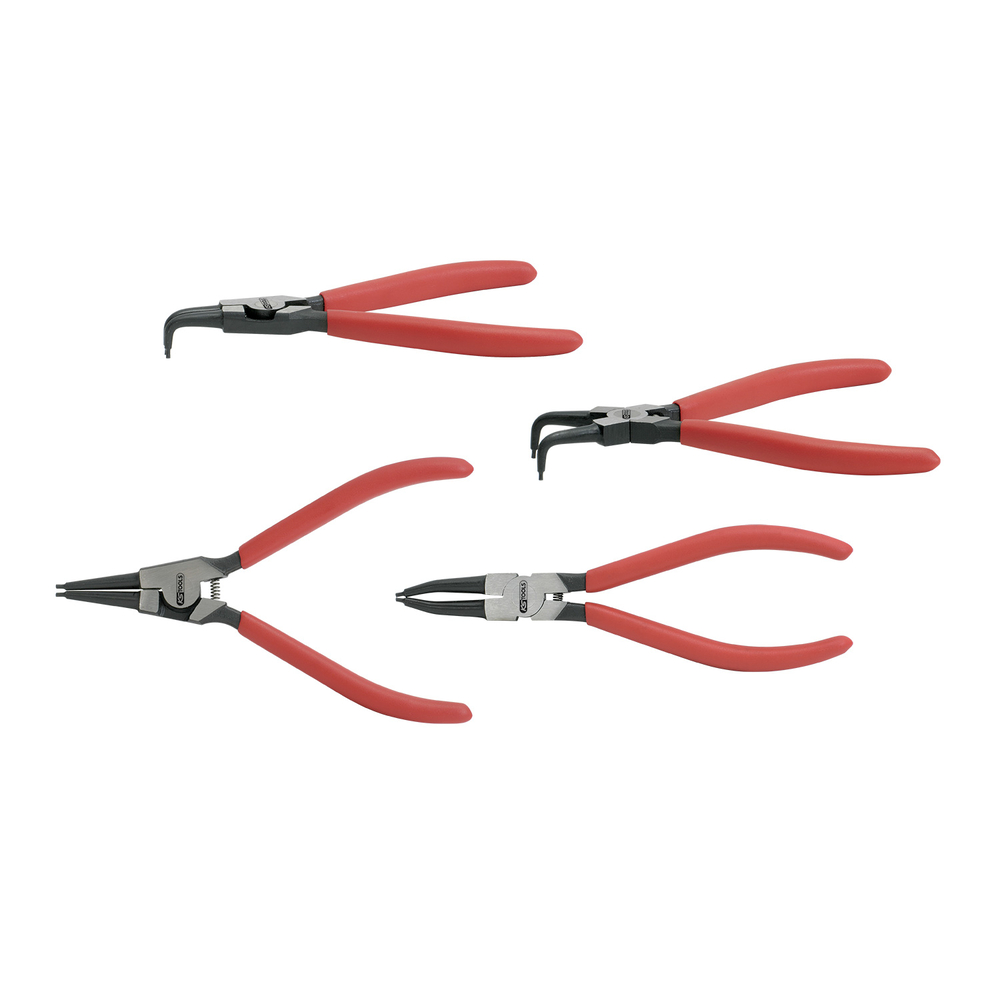 Jeu de pinces à Circlips intérieurs et extérieurs 4pcs KS TOOLS - 550.2375