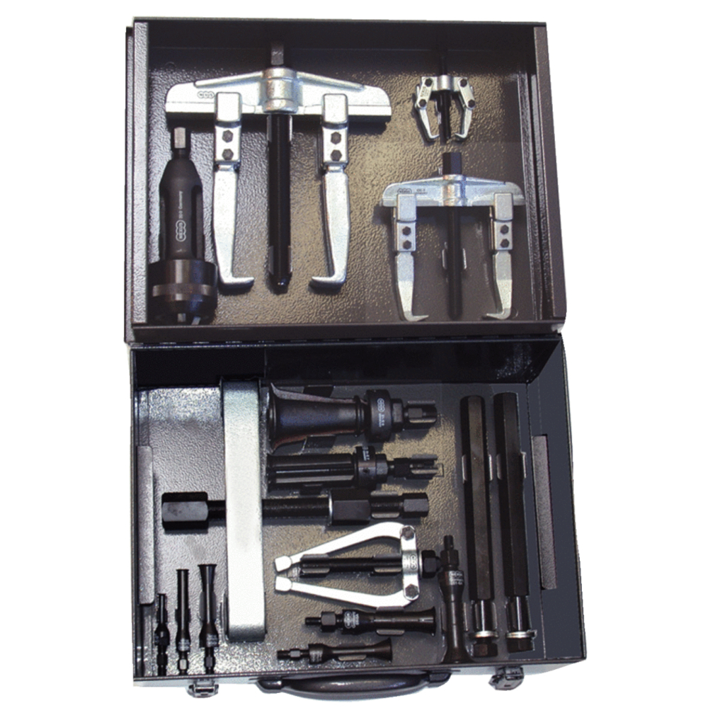 Coffret d'extracteurs prise intérieure - extérieure Diam. 10 - 45 mm - 10 pcs KS TOOLS - 660.0022