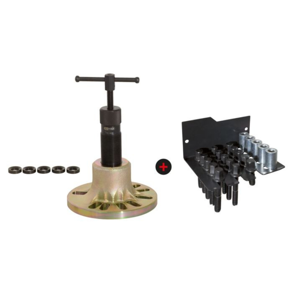 Lot extracteur pour moyeux de roues et jeu de fixation KS TOOLS - 700.1410-A1