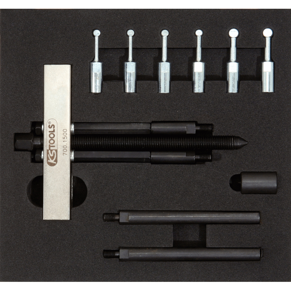 Coffret universel spécial roulement à billes (petit modèle) 16 pcs KS TOOLS - 700.1500