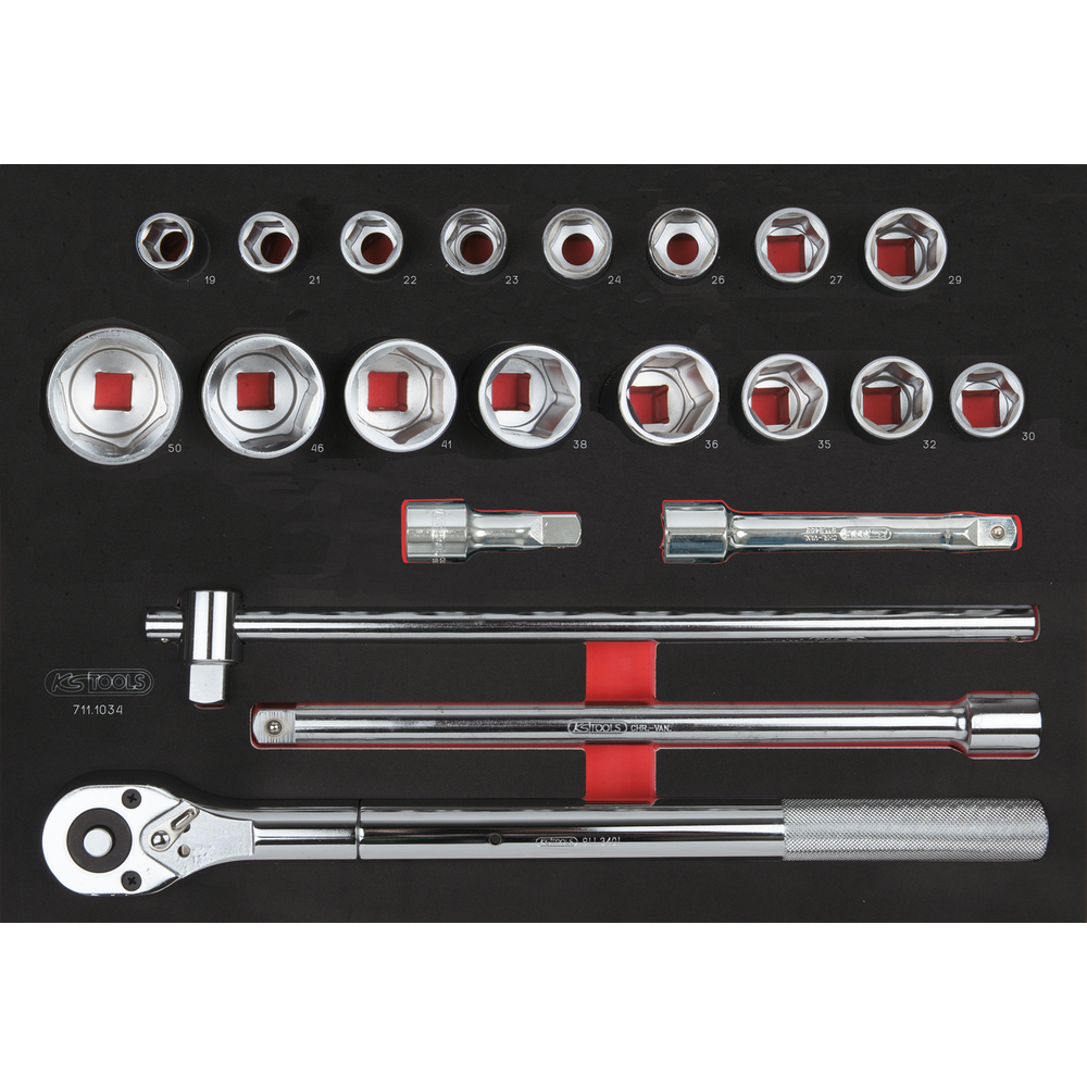 Module de douilles et accessoires 3/4