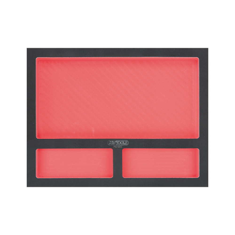Module vide 1/2 - 3 compartiments KS TOOLS - 712.1200