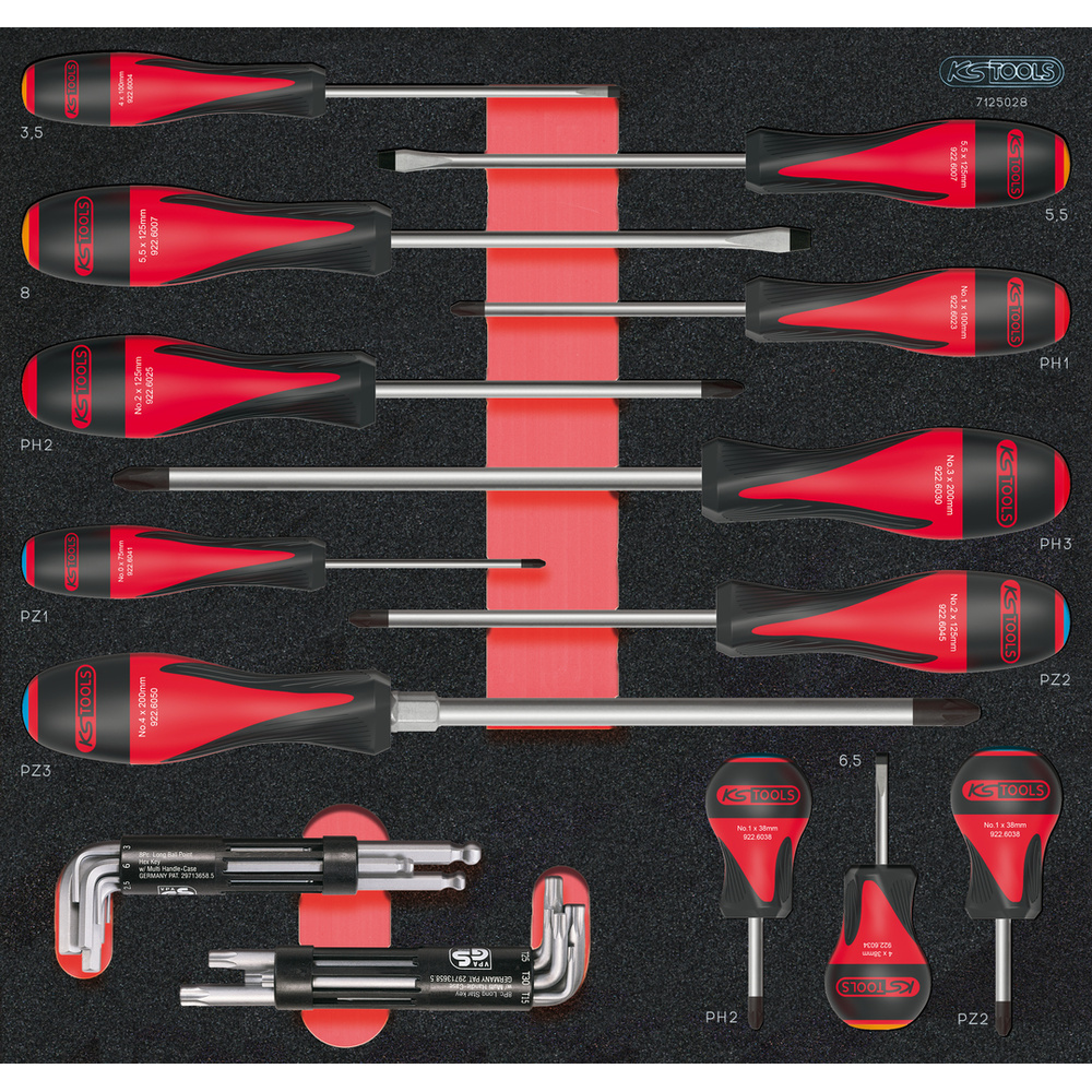 Module de vissage 28 pièces KS TOOLS - 712.5028