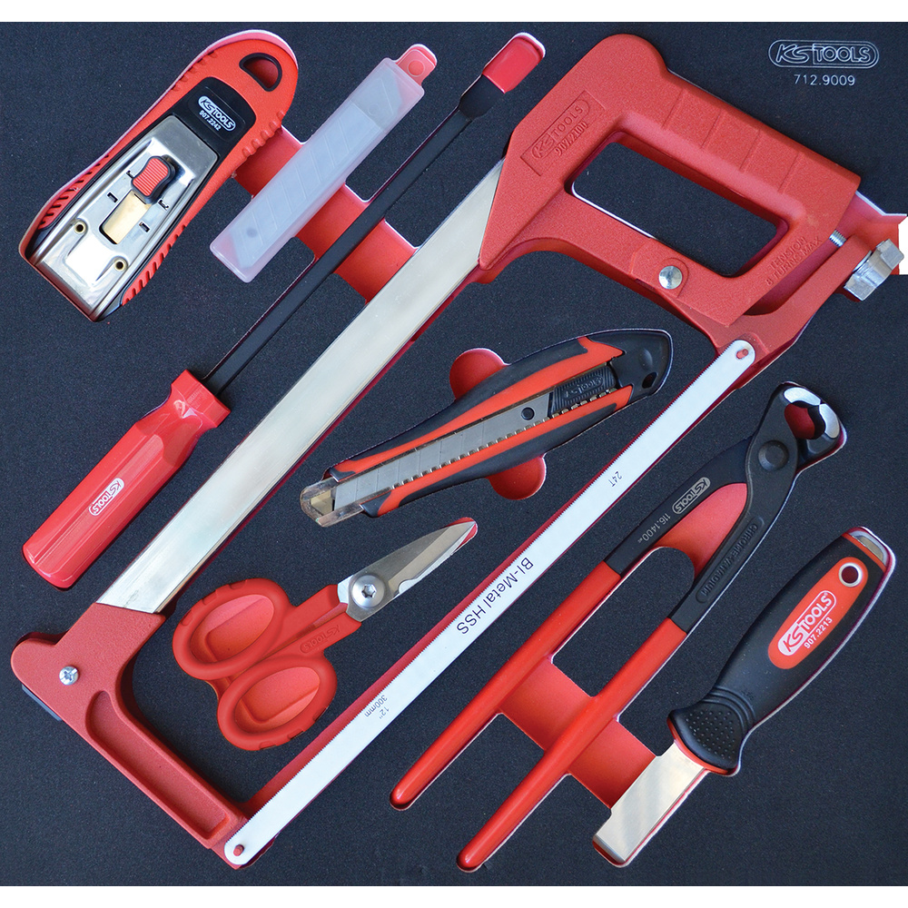 Module d'outils de coupe 9 pièces KS TOOLS - 712.9009