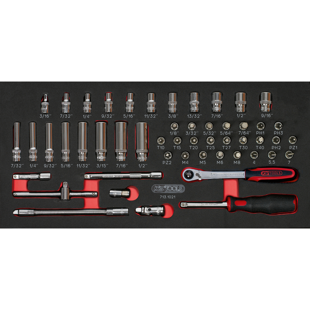 Module de douilles et accessoires ULTIMATE 1/4