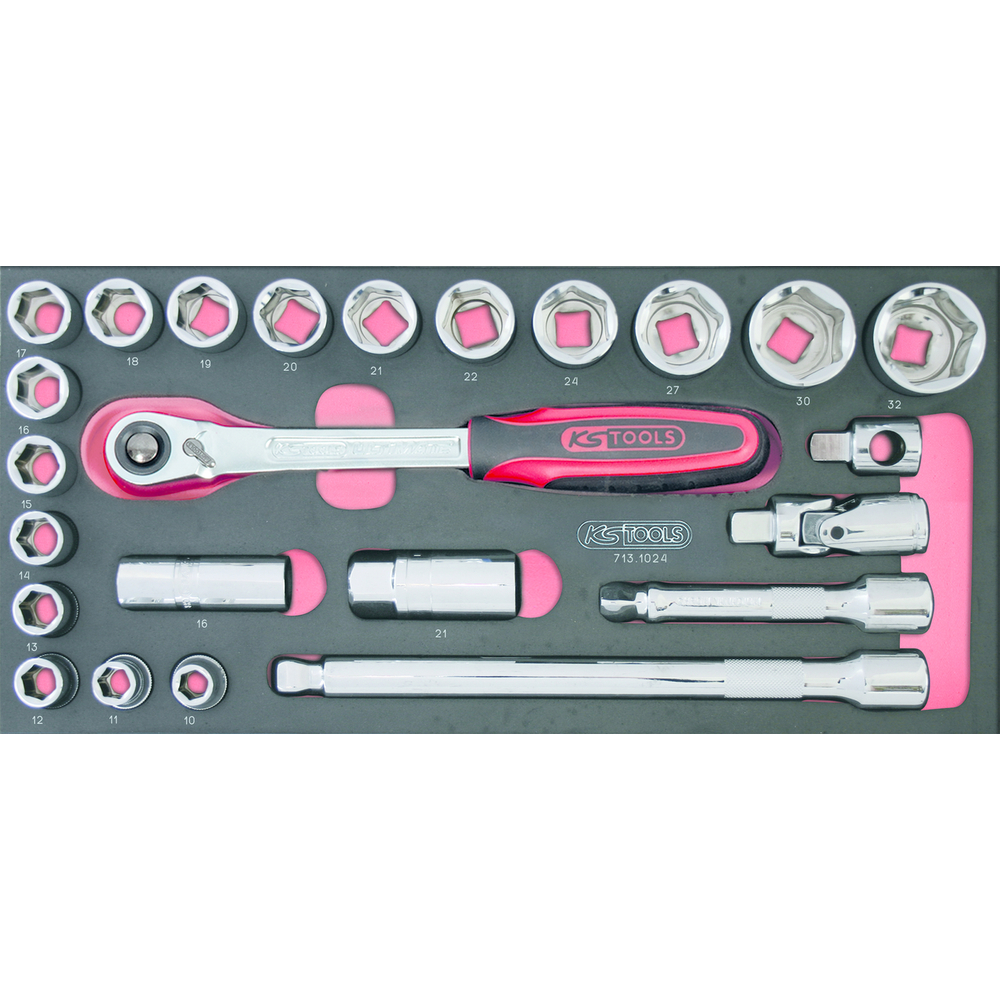 Module de douilles et accessoires ULTIMATE 1/2