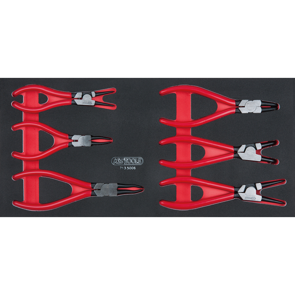 Module de 6 pinces à Circlips KS TOOLS - 713.5006