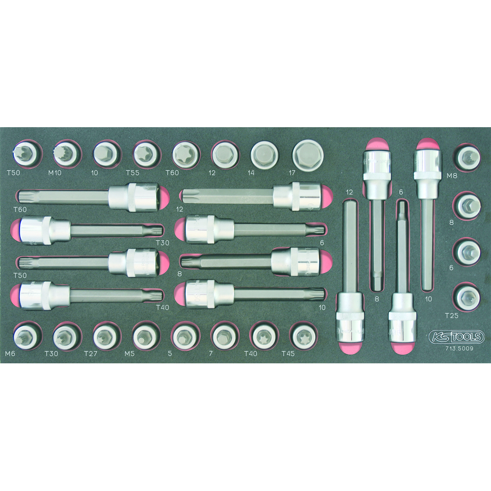 Module de douilles tournevis ULTIMATE 1/2