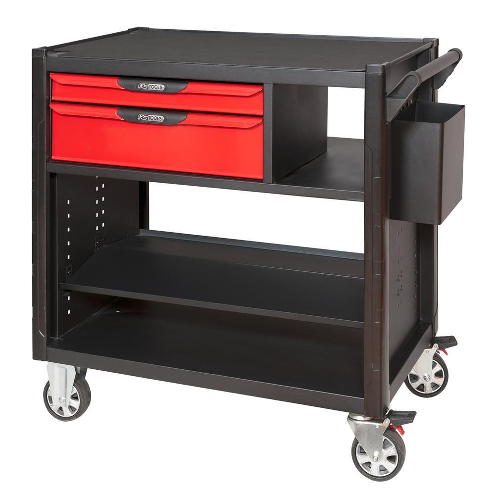 Chariot de travail à 2 tiroirs KS TOOLS - 809.0002