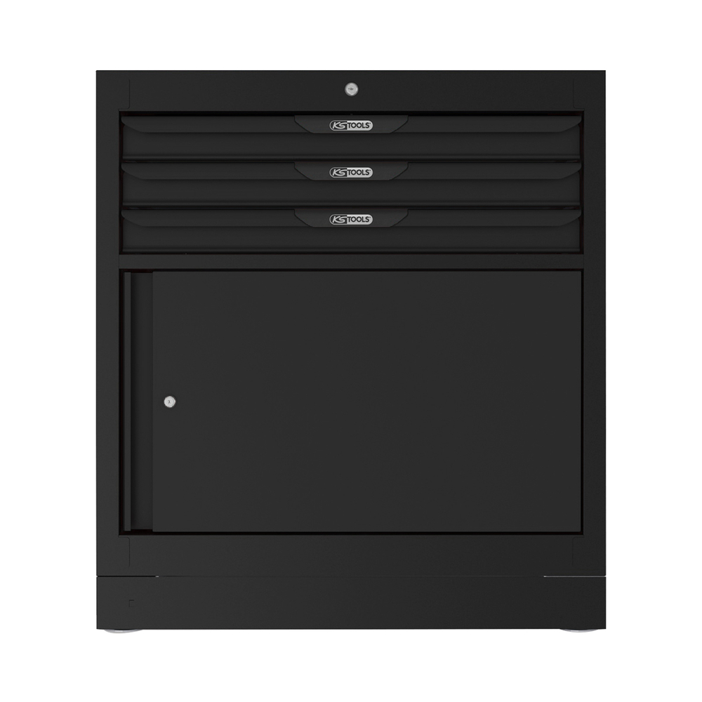 Bloc 3 tiroirs + porte 34