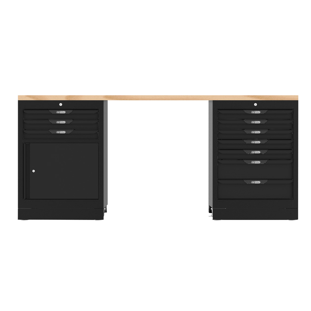 Etabli SRM 10 tiroirs + 1 porte KS TOOLS - 810.8050