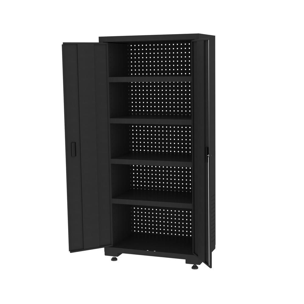 Armoire de rangement haute à 4 étagères 903 x 518 x H. 1950 mm KS TOOLS - 810.8058