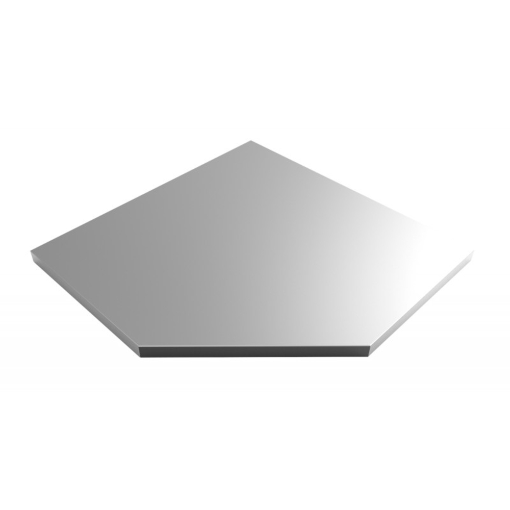 Plateau inox 863x863x480mm pour élément d'angle KS TOOLS - 810.8163