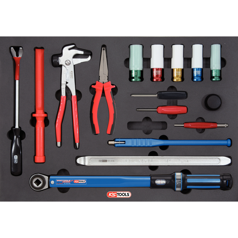 Module spécial démontage roues 16pcs KS TOOLS - 815.1195