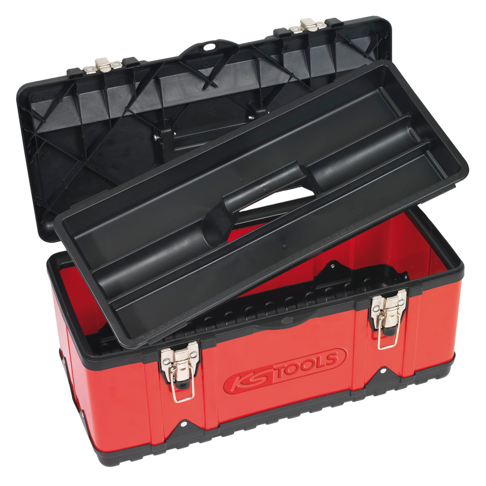 Boîte à outils bimatière 47x23,8x20,3cm KS TOOLS - 850.0350