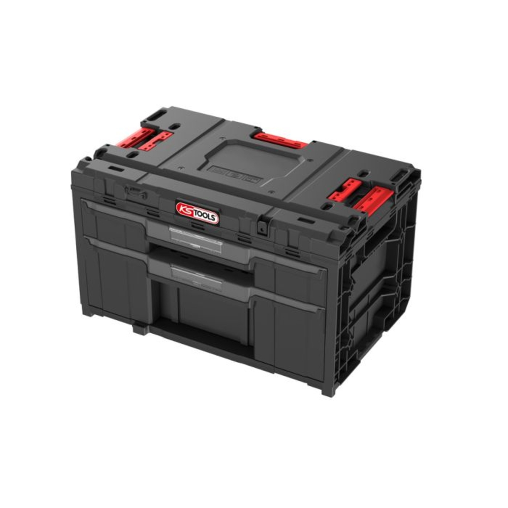 Caisse SCM 2 tiroirs 5 séparateurs amovibles KS TOOLS - 850.0385F