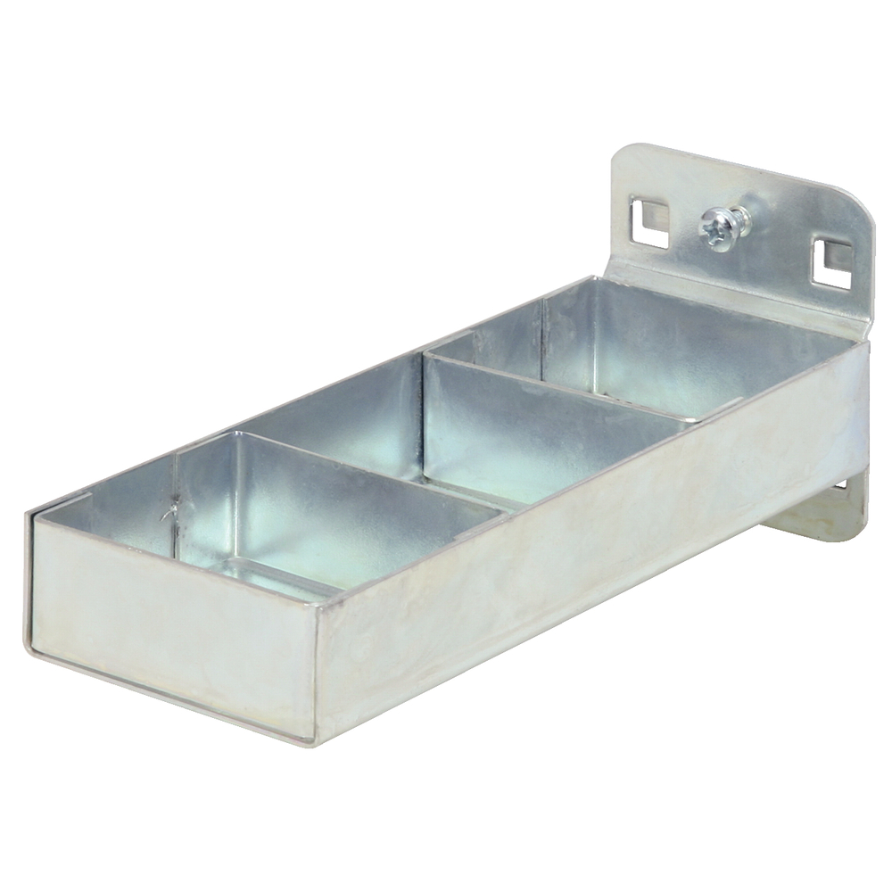 Crochet avec bac de rangement 3 séparations 150x55mm KS TOOLS - 860.0847