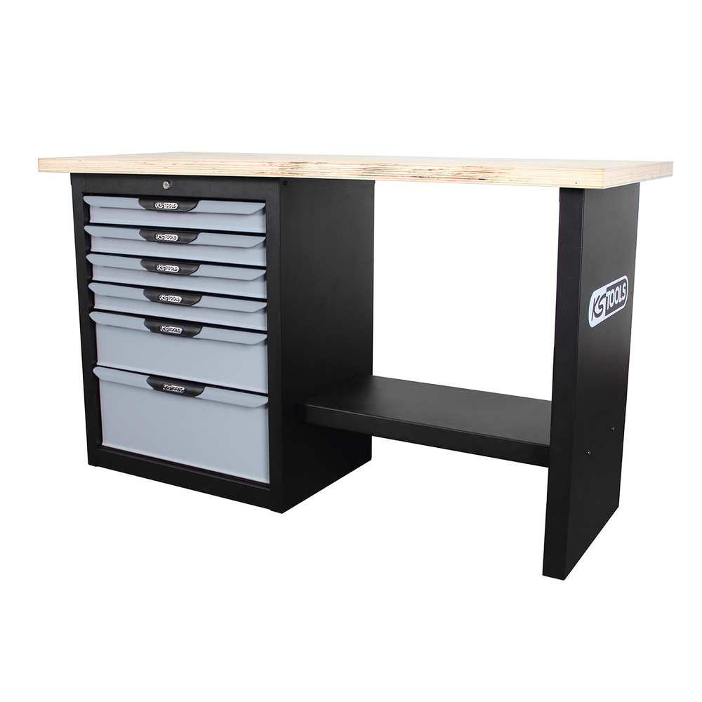 Etabli 6 tiroirs H855xL1500xP700MM KS TOOLS - 865.0150
