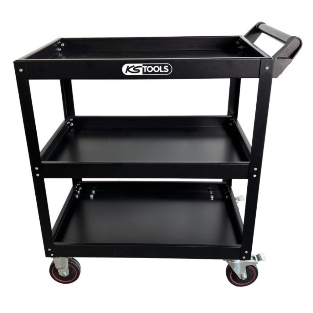 Chariot d'atelier métal charge max 300 kg KS TOOLS - 890.0001F